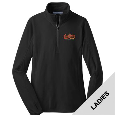 Centlivre - Ladies Microfleece 1/2 Zip Pullover Thumbnail