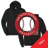 Centlivre - Tall Core Fleece Pullover Hooded Sweatshirt Thumbnail