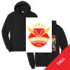 Centlivre - Tall Core Fleece Pullover Hooded Sweatshirt Thumbnail