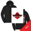 Centlivre - Tall Core Fleece Pullover Hooded Sweatshirt Thumbnail