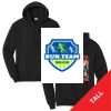Centlivre - Tall Core Fleece Pullover Hooded Sweatshirt Thumbnail